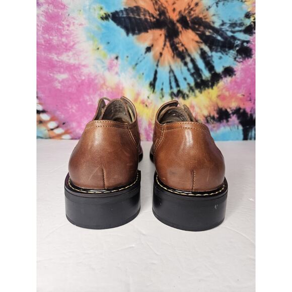 DONATO MARRONE Dibang Men's Shoes Brown US Size 10.5 Leather Upper Lining/ Sole - Picture 3 of 9